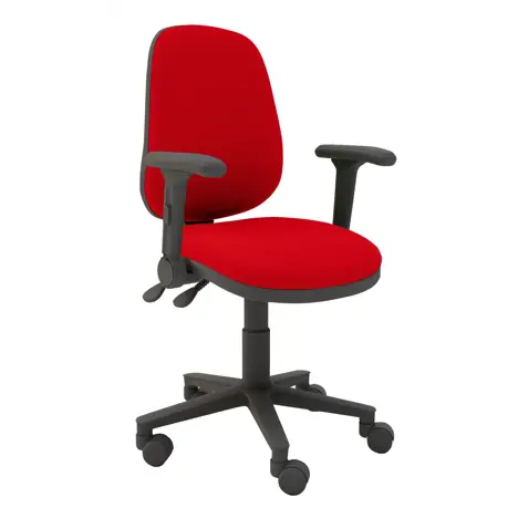 High Back Operators Chair - Folding Arms - Redstone FL076